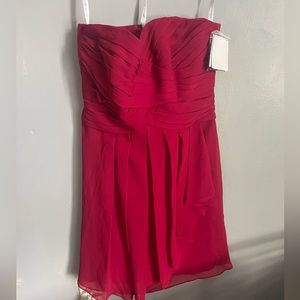Red Small David’s Bridals Dress